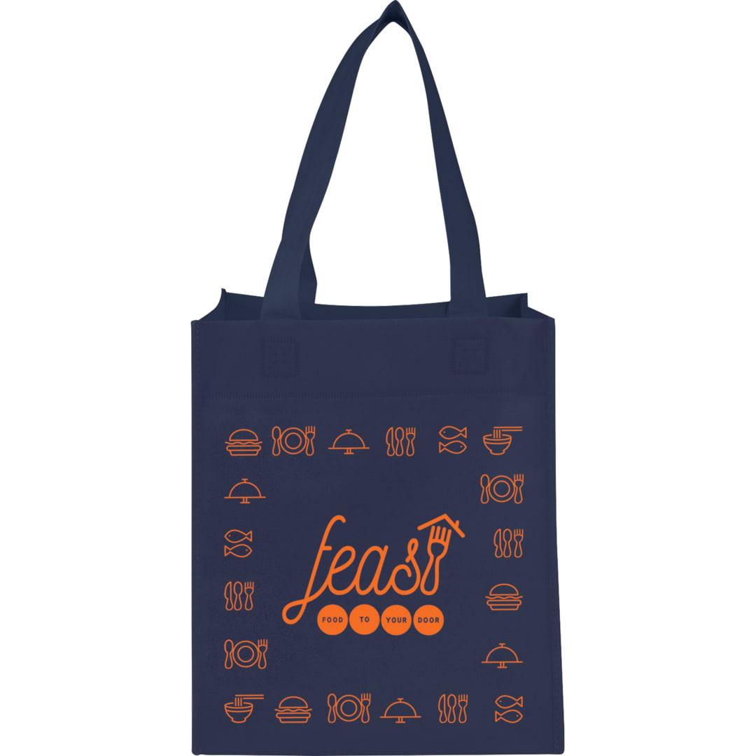Basic grocery tote Black miniatura 12