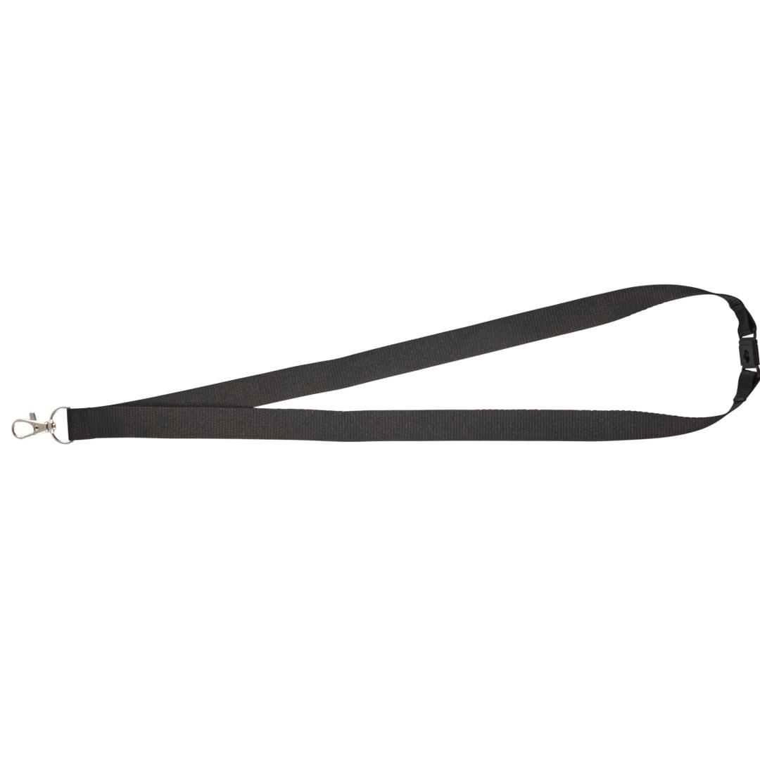 Lanyard with lobster clip Orange front