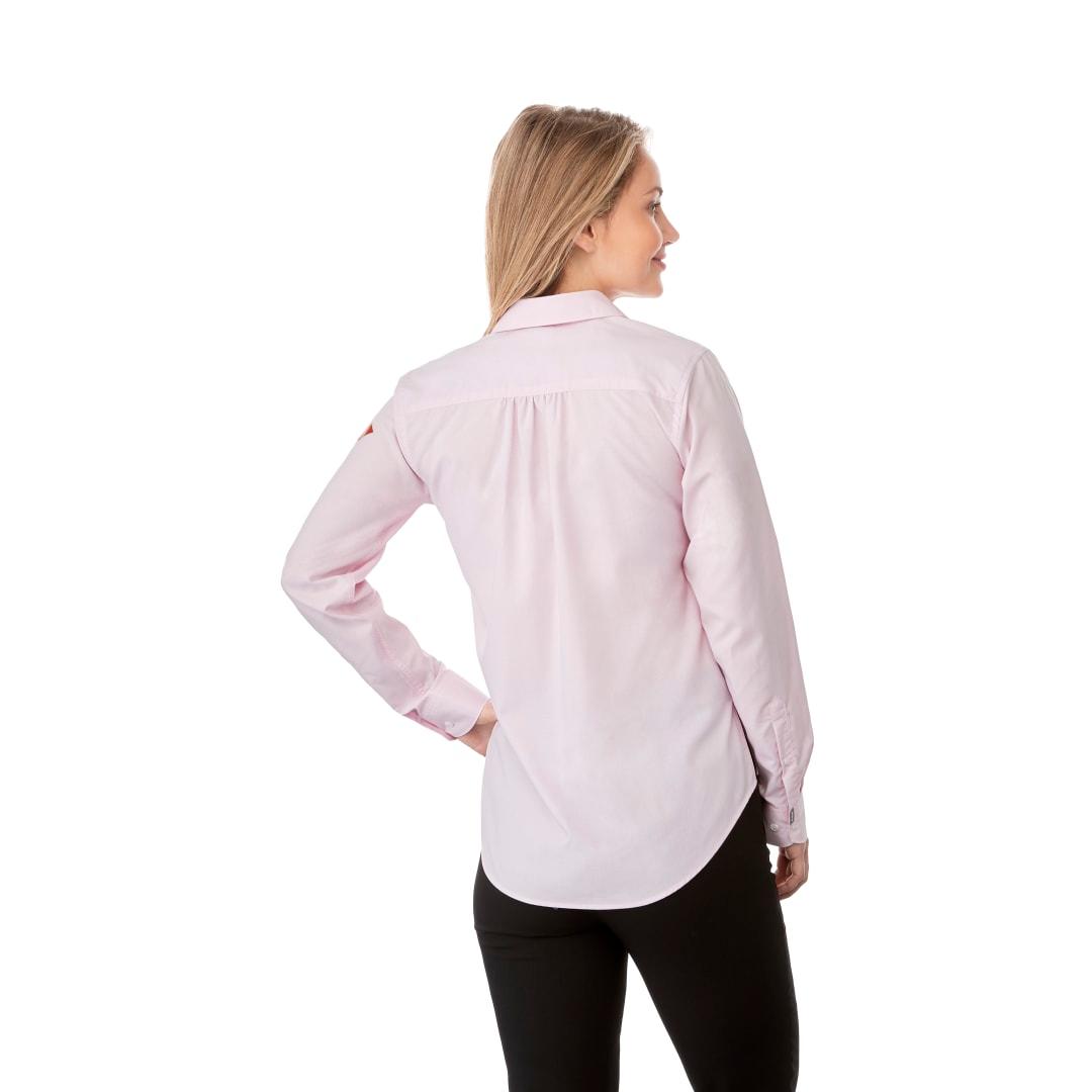 Womens thurston long sleeve shirt Steel Blue miniatura 6