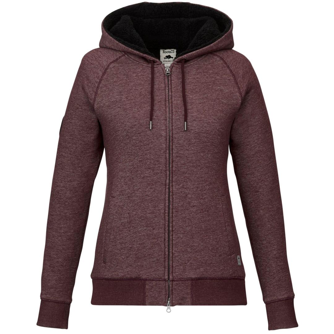Womens copperbay roots73 fz hoody Dark Gray miniatura 4