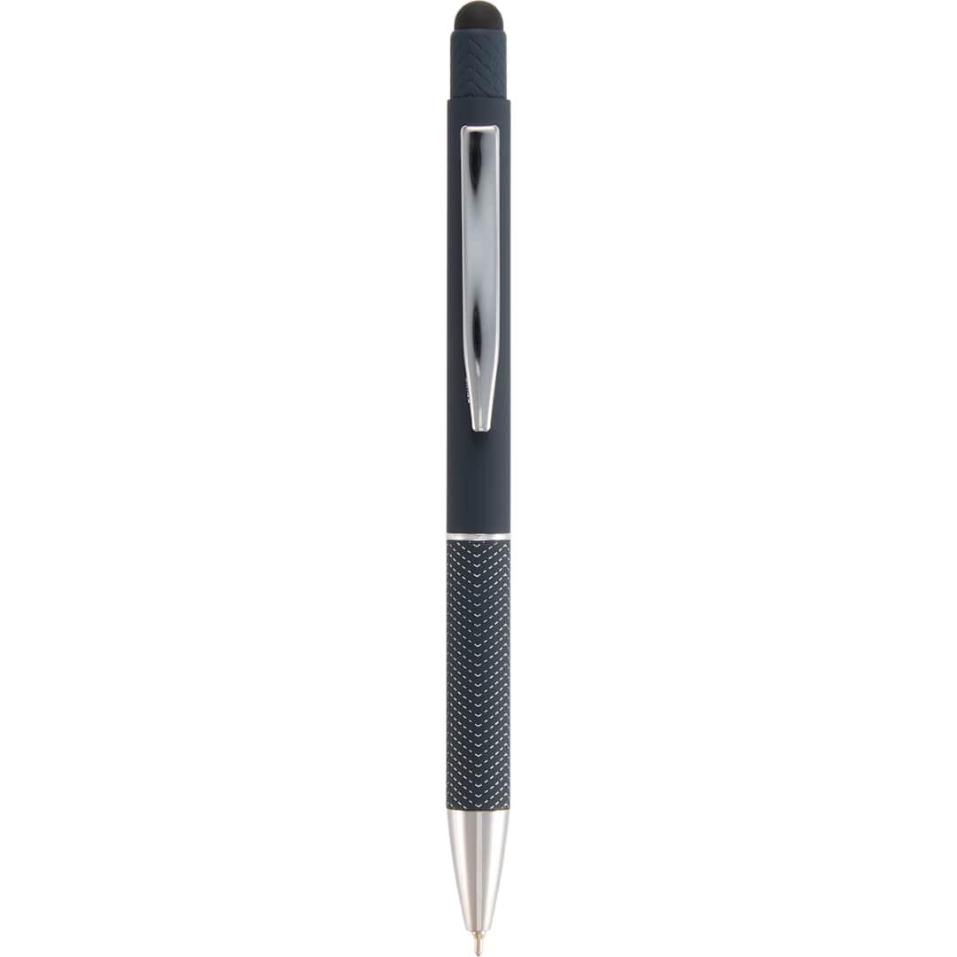 Nadine recycled soft touch gel stylus Black miniatura 8