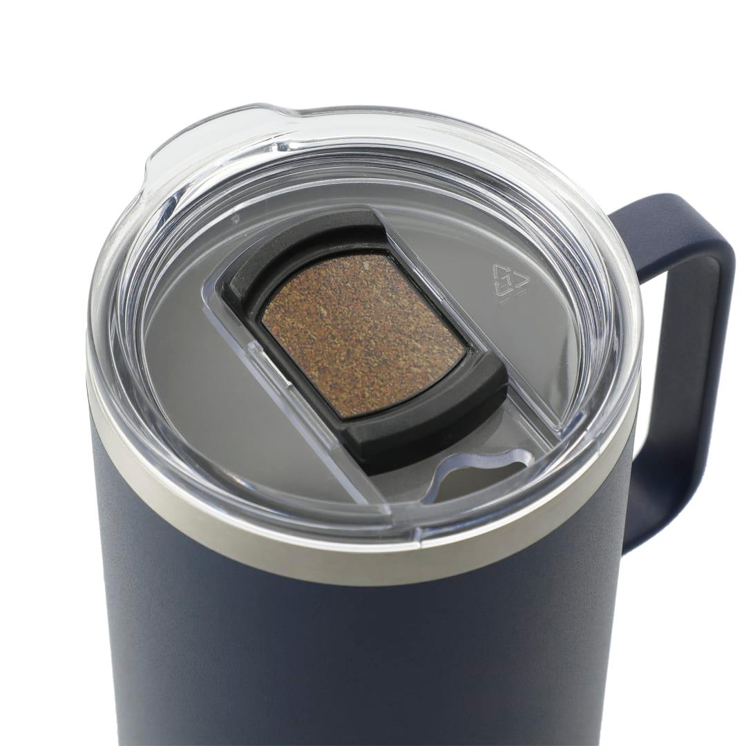 Valhalla copper vacuum insulated camp mug 14oz Navy Blue miniatura 10