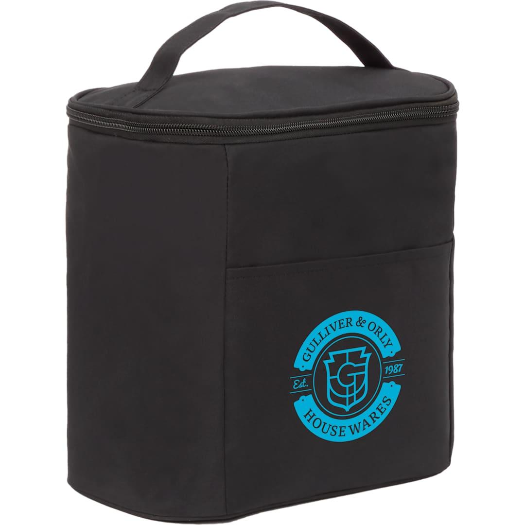 Double lined 9 can cooler Black miniatura 17