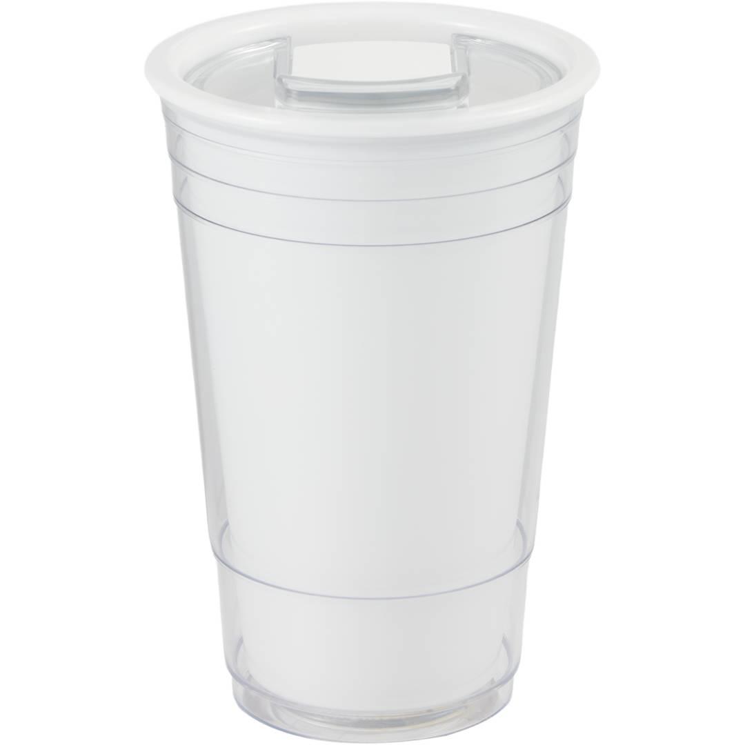 Mipsy recycled double wall tumbler 16oz Black miniatura 31