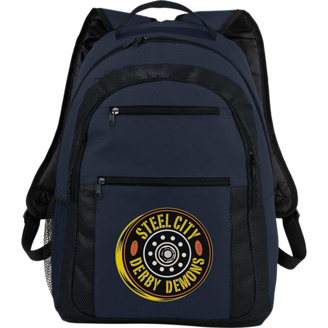 Executive 15 computer backpack Navy Blue miniatura 9