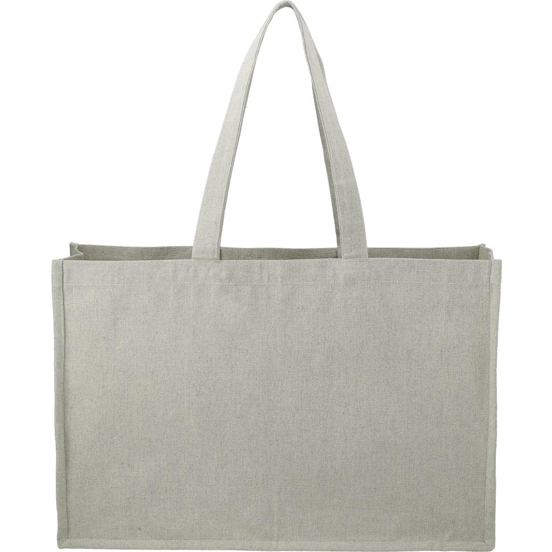 Repose 10oz recycled cotton shoulder tote Grey miniatura 10