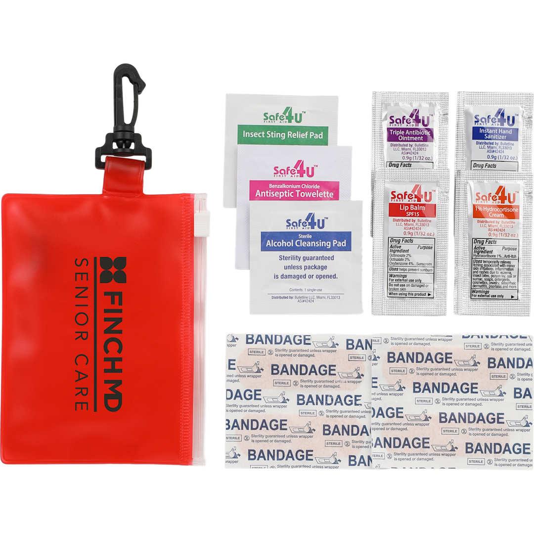 On the go 12-piece first aid pack Red miniatura 17