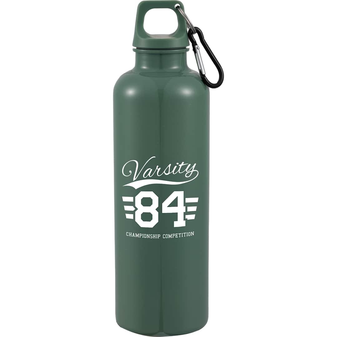 Race 25oz recycled bottle with carabiner Black miniatura 67