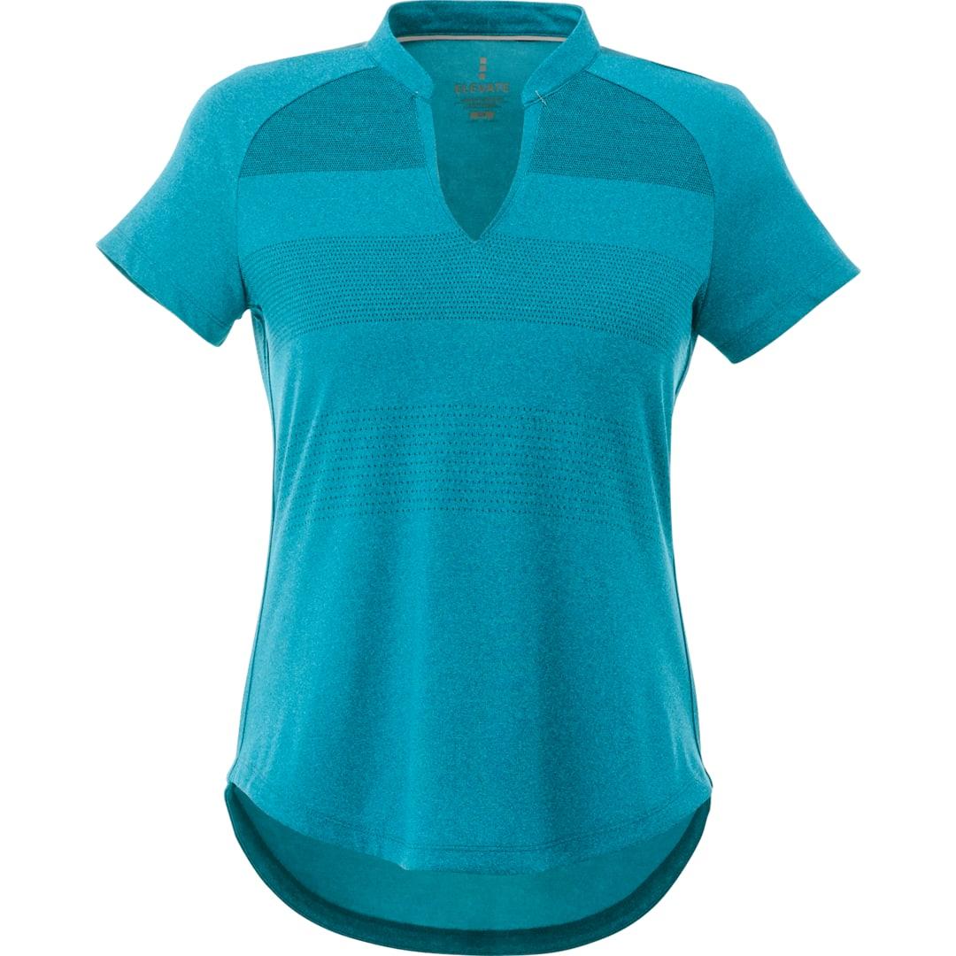 Womens antero short sleeve polo Blue miniatura 11