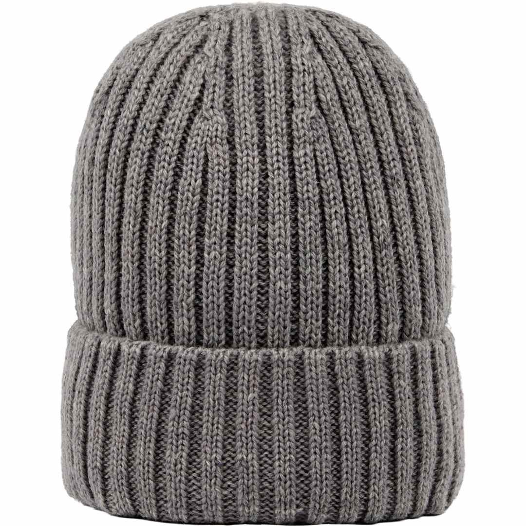 Wool blend beanie - unisex Silver miniatura 4