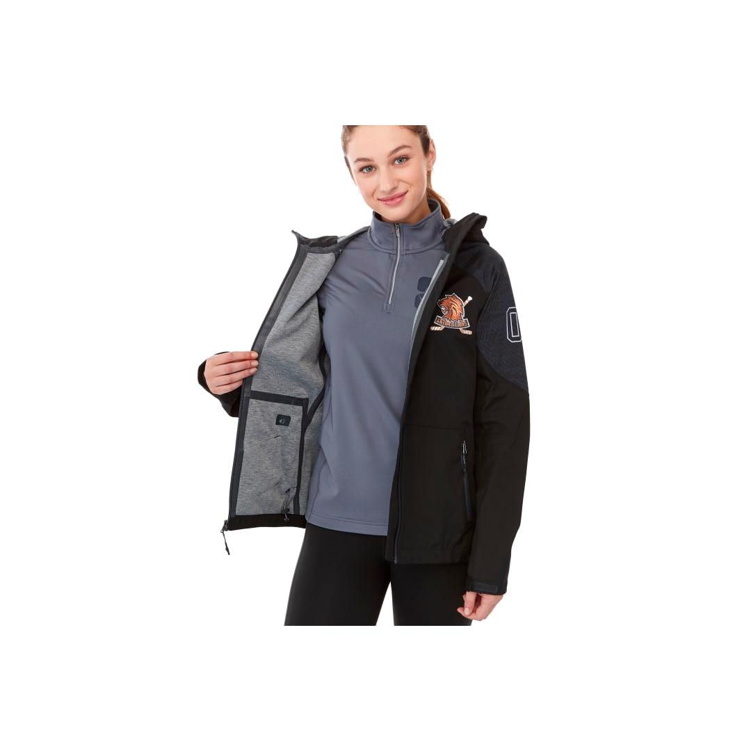 Womens index softshell jacket Orange miniatura 10