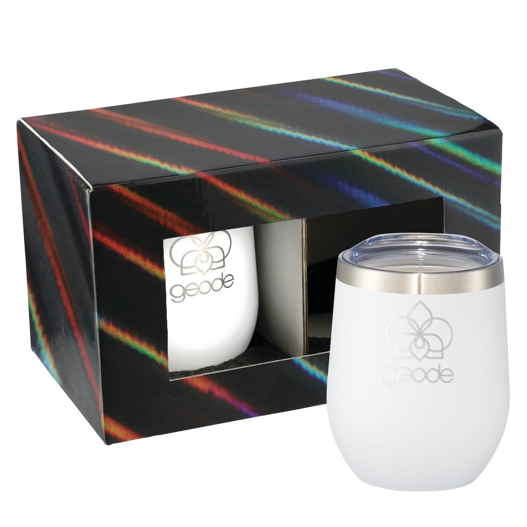 Corzo cup 12oz 2 in 1 gift set Black miniatura 12