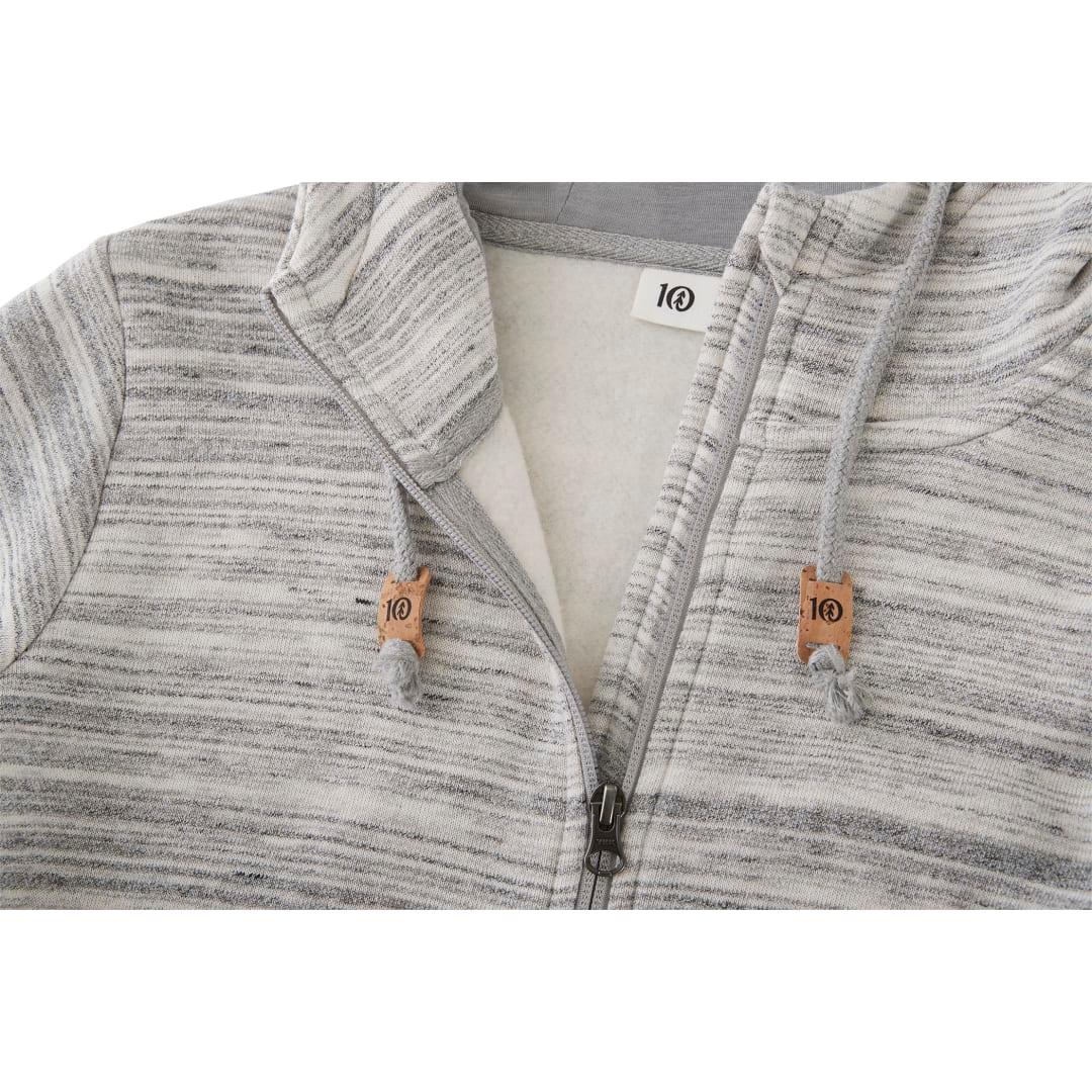 Tentree space dye zip hoodie - womens Grey miniatura 11