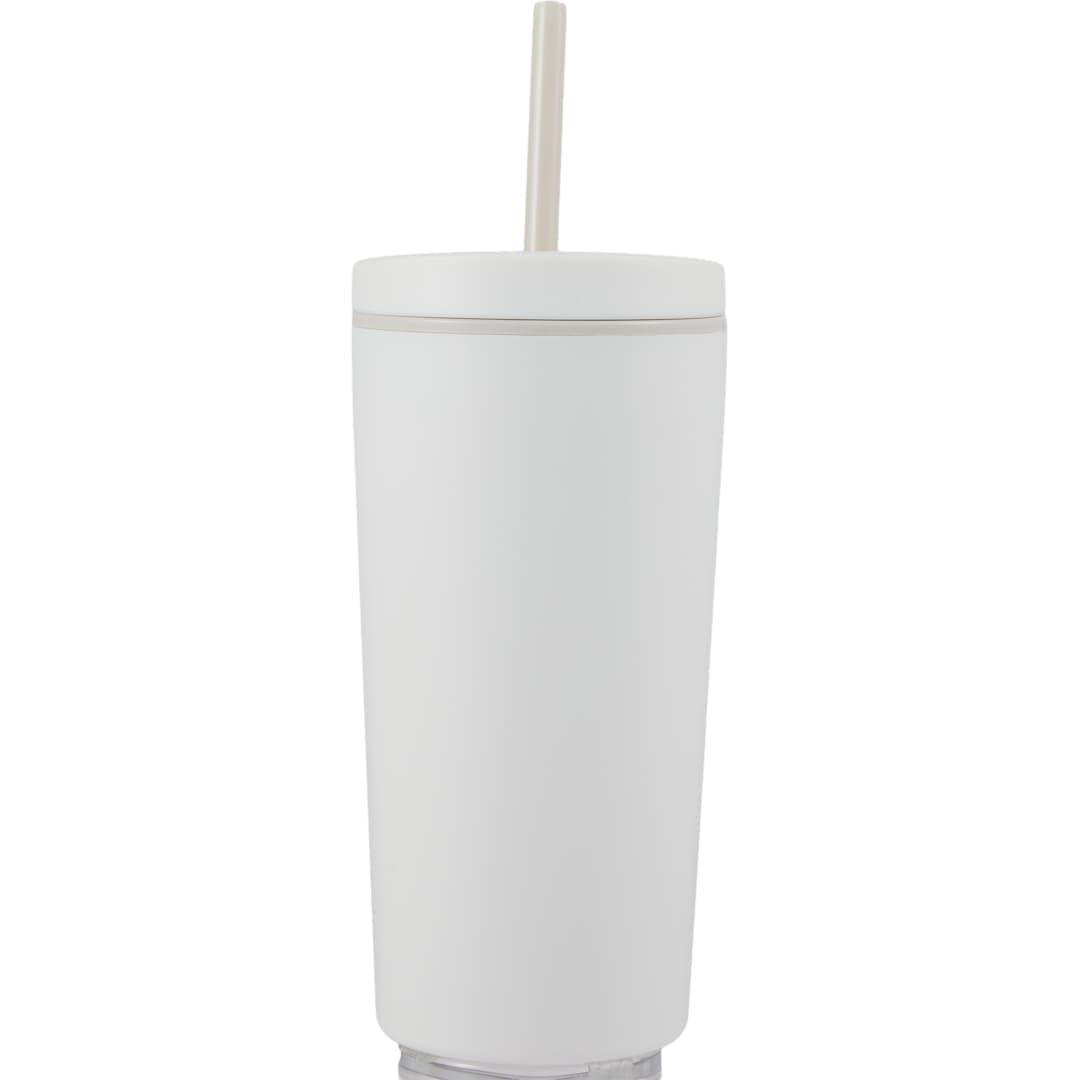 Santino recycled tumbler w/ dual function lid 16oz Black miniatura 28