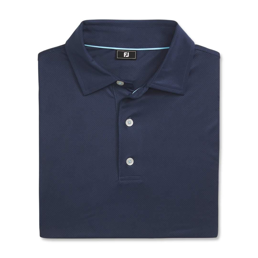 Footjoy mens tonal dot print polo Royal miniatura 17