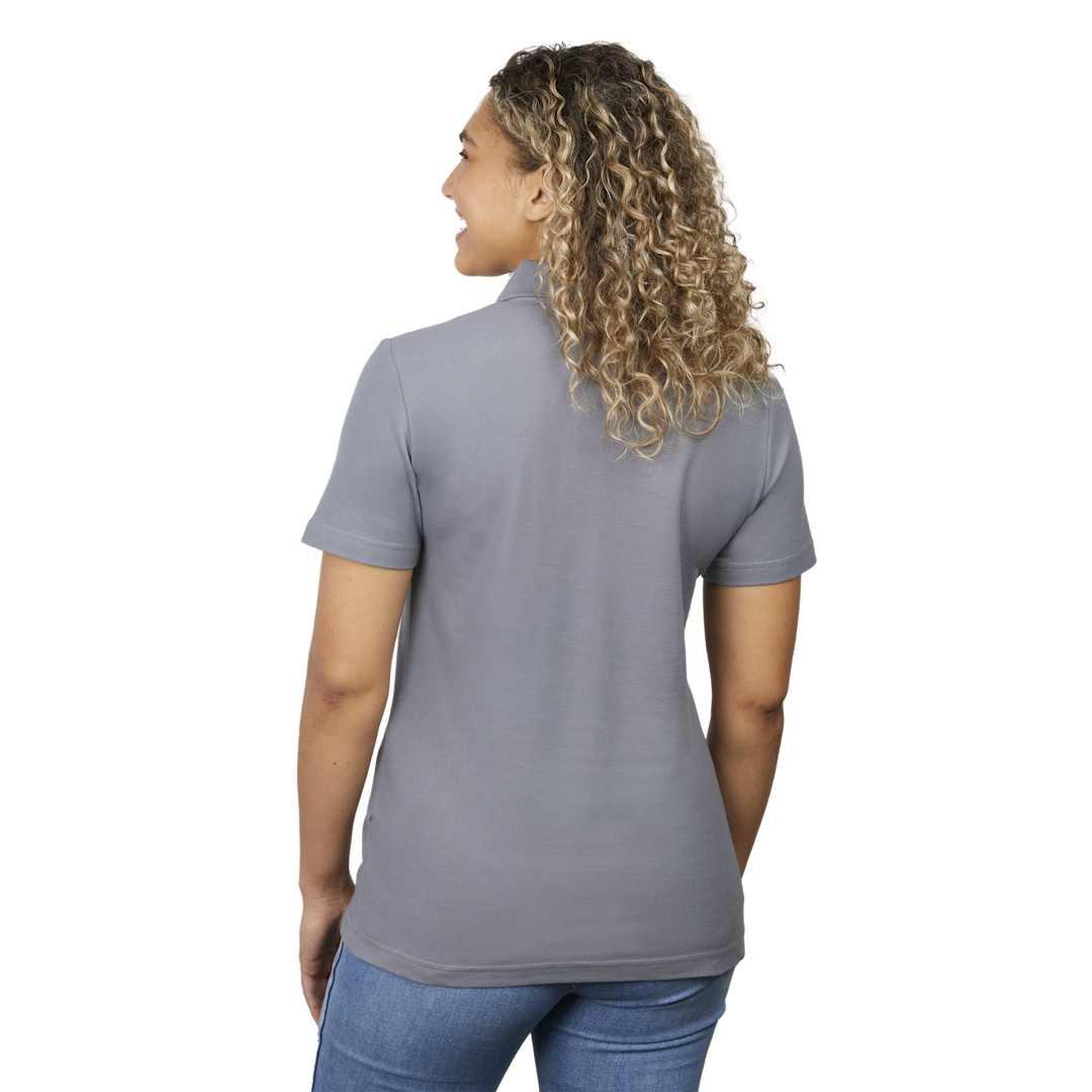 Palo short sleeve 100% cotton pique polo - womens White miniatura 25