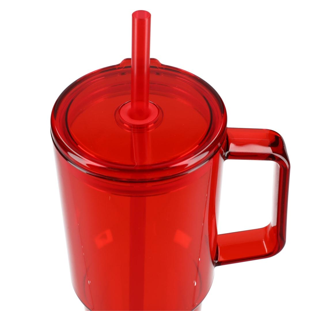 Lucien recycled acrylic travel mug 40oz Black miniatura 18