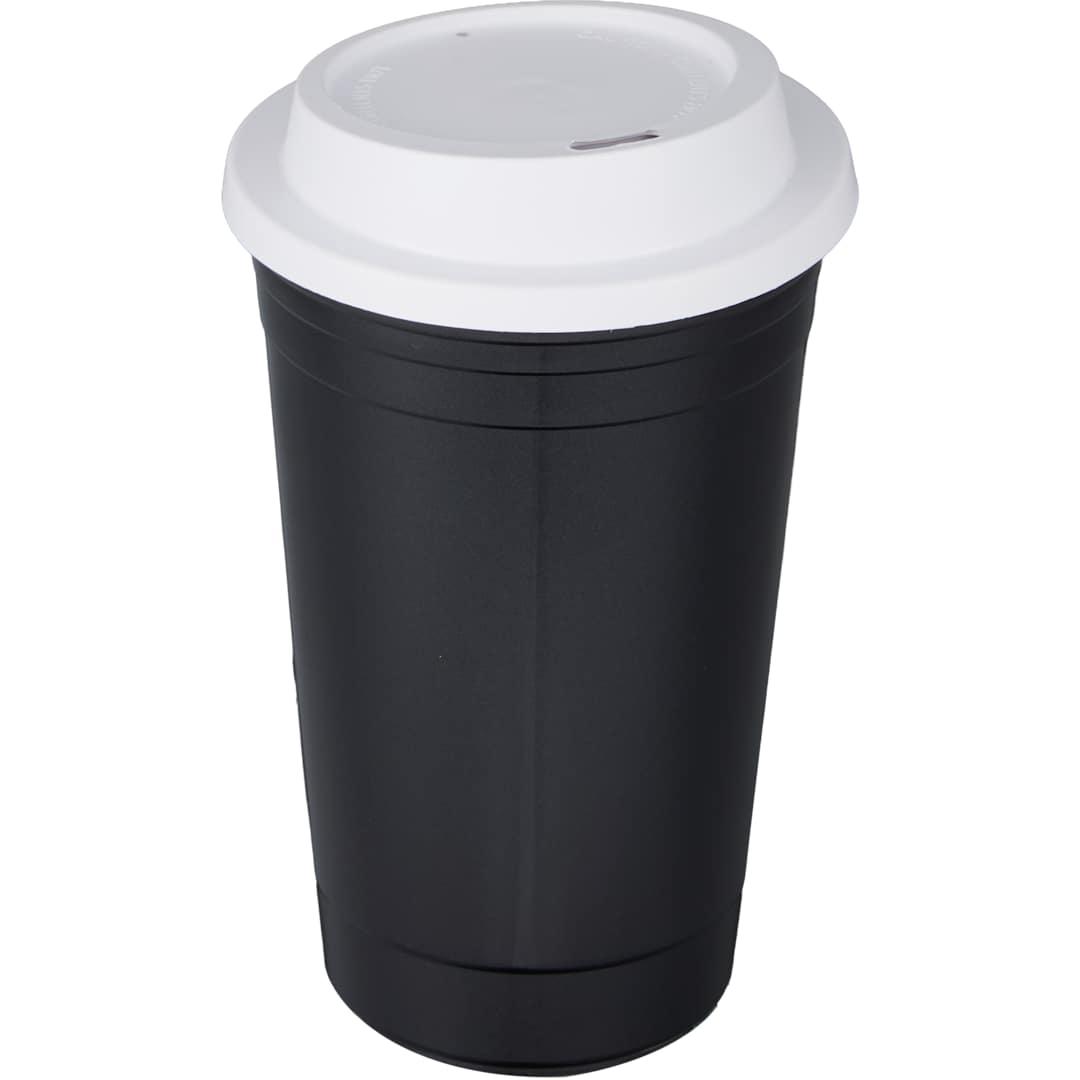 The traveler insulated cup 16 oz. w/ lid Black miniatura 3