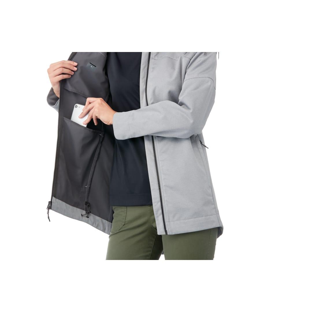 Womens bergamo softshell jacket Black miniatura 7