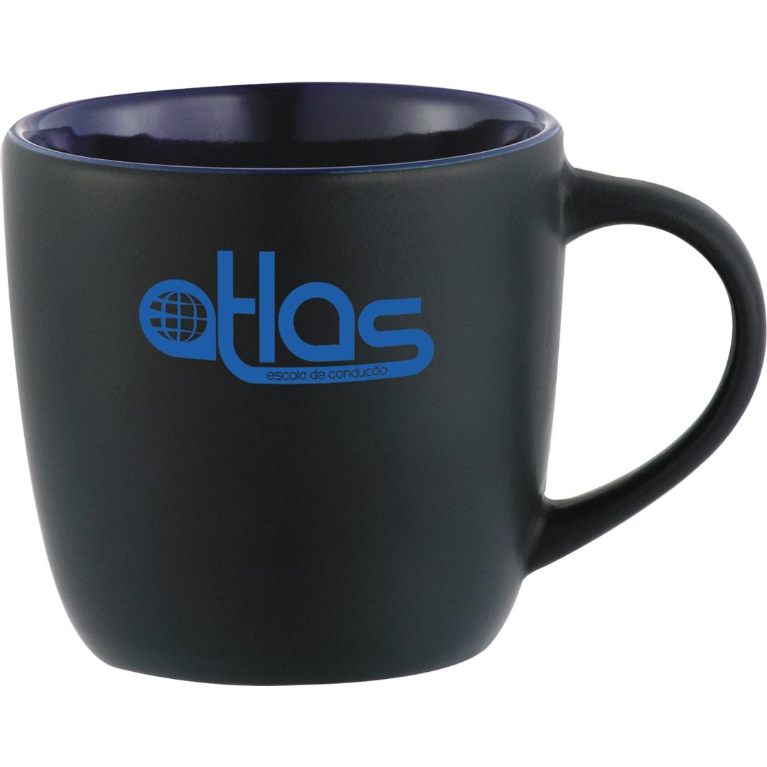 Riviera electric 11oz ceramic mug Black miniatura 3