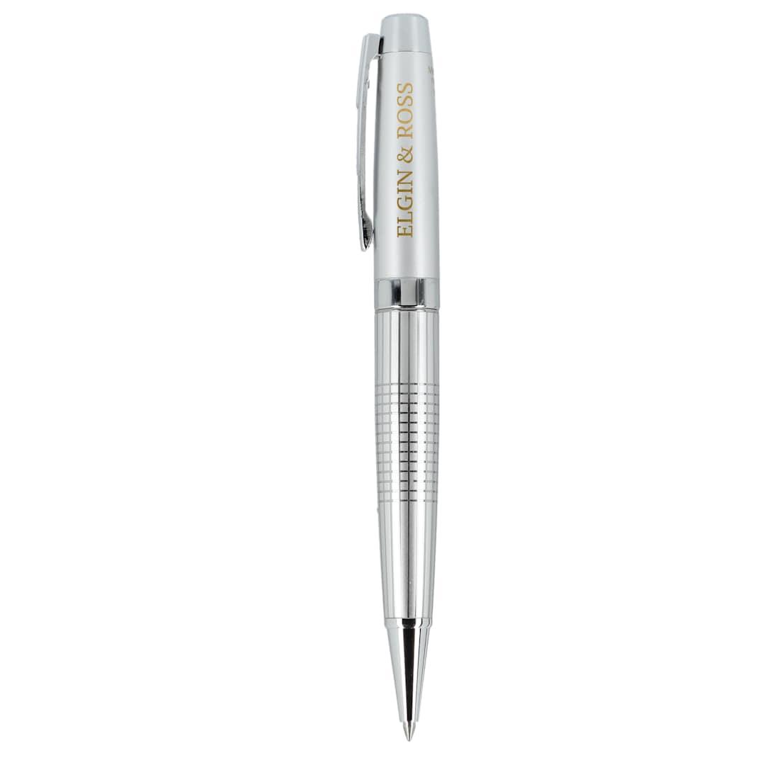 Newton recycled brass gel ballpoint Black miniatura 11
