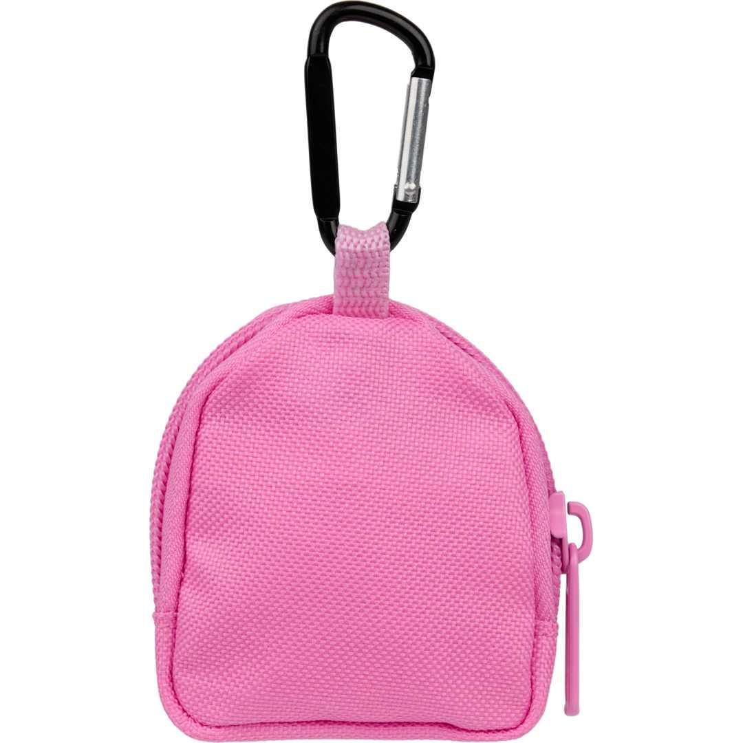 Mini backpack bag charm Natural miniatura 25