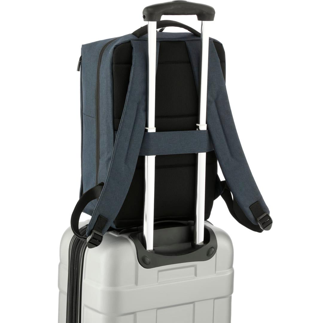Aft recycled 15 computer backpack Navy Blue miniatura 10