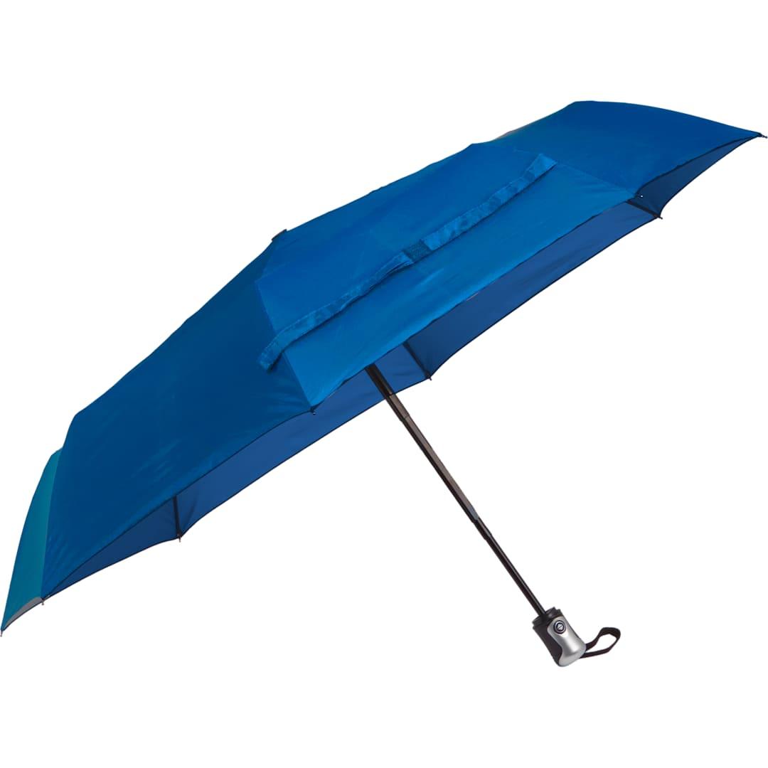 42 Folding auto open/close umbrella Silver miniatura 9