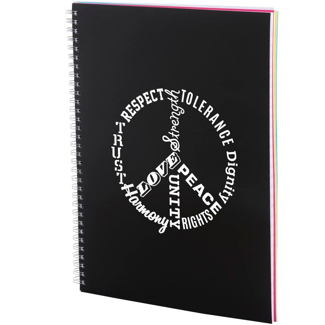 Fsc® mix 8.5 x 11 remark 5-subject notebook Black miniatura 9