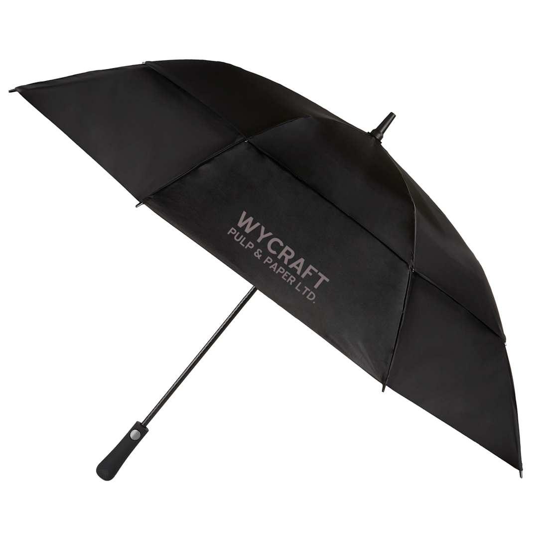 Totes® 60 uv protection auto open golf umbrella Navy Blue miniatura 6