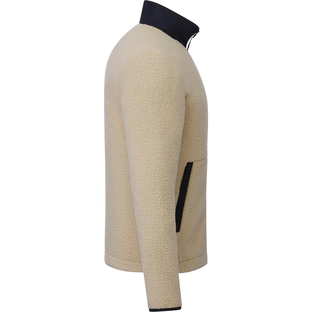 Mens kahuzi eco full zip sherpa Khaki miniatura 5