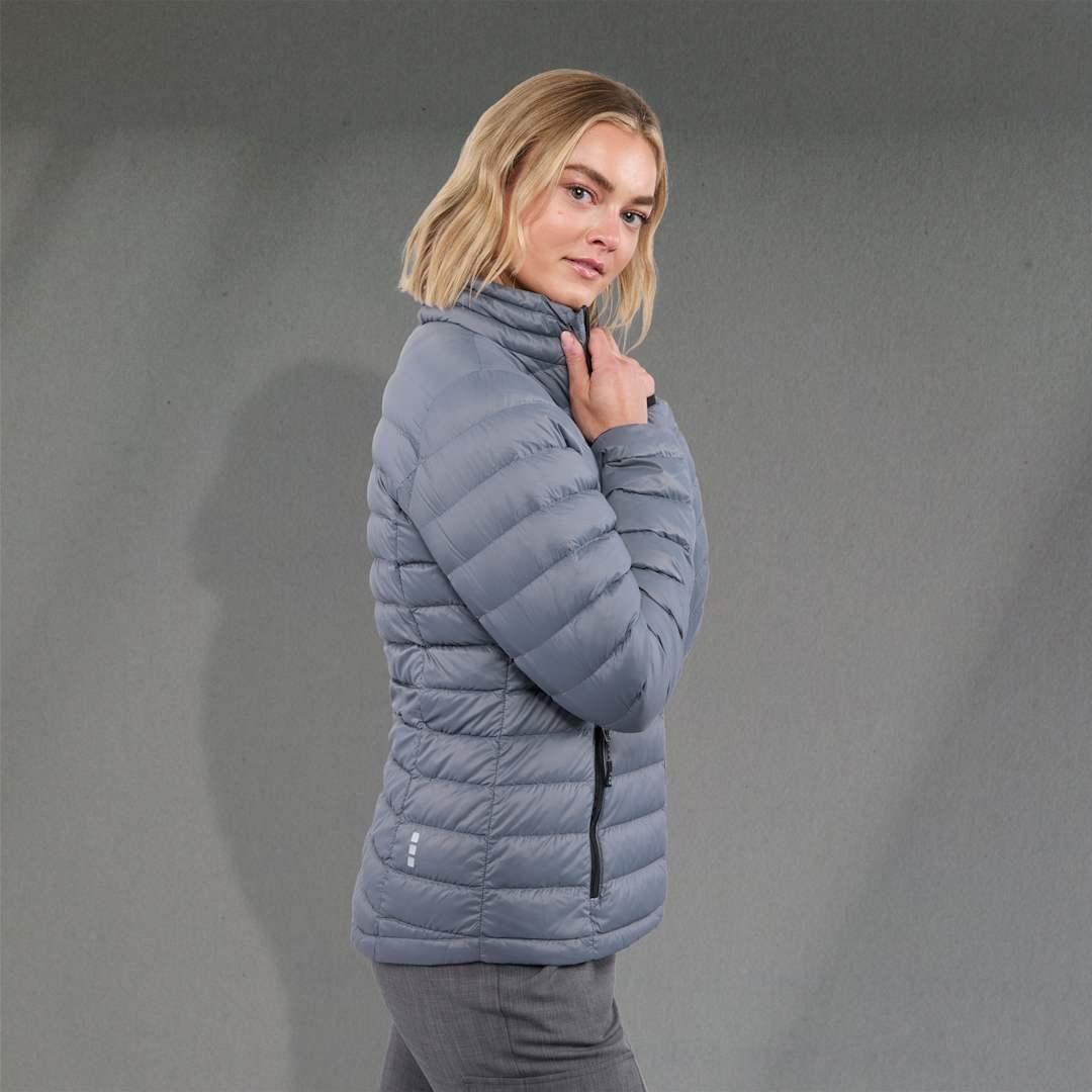 Womens whistler light down jacket Black miniatura 15