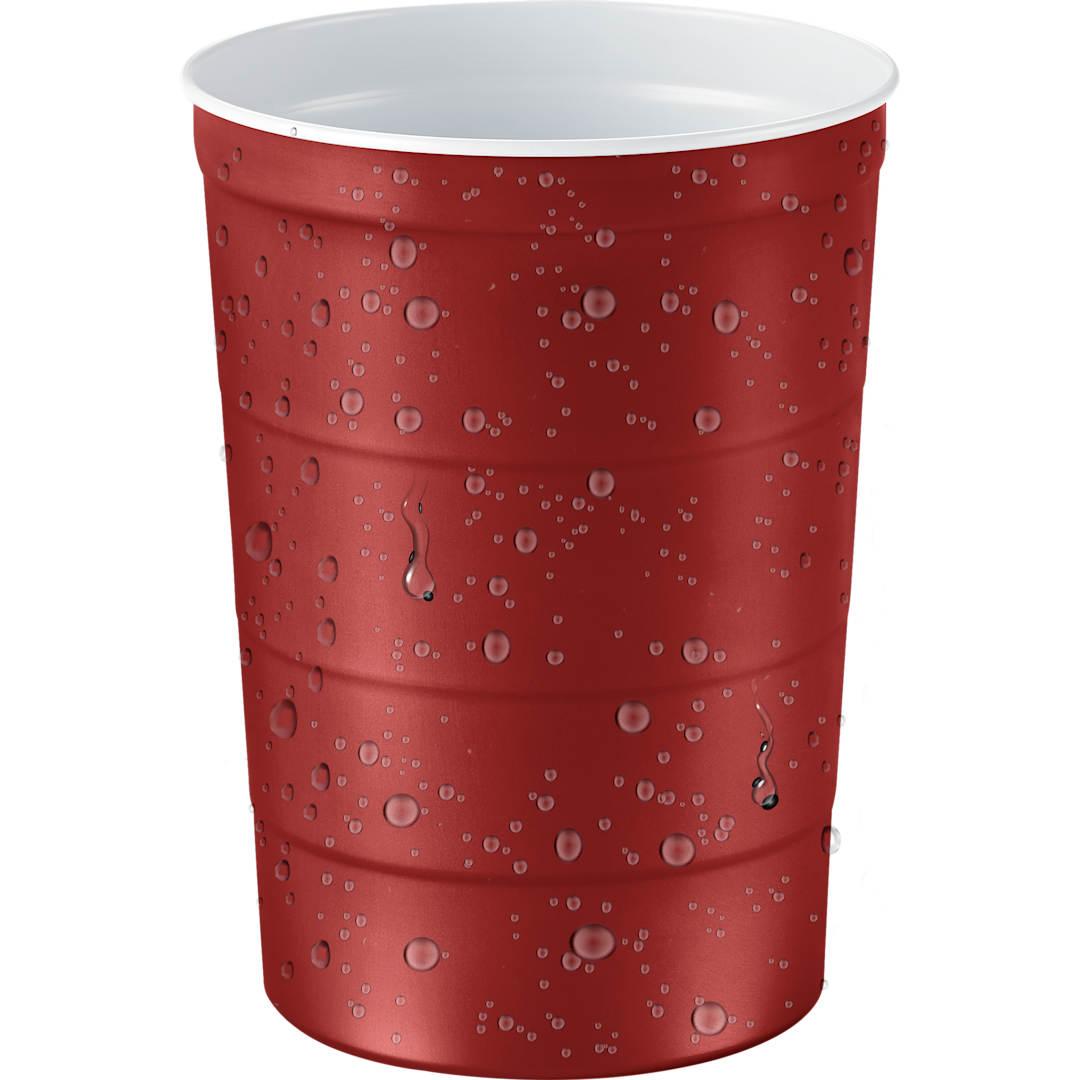 Recyclable steel chill-cups™ 16oz Grey miniatura 26