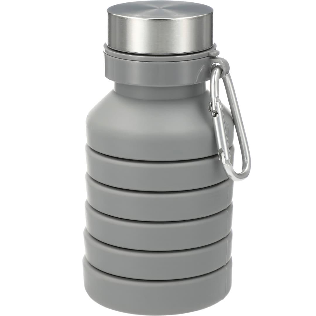 Zigoo silicone collapsible bottle 18oz Grey miniatura 16