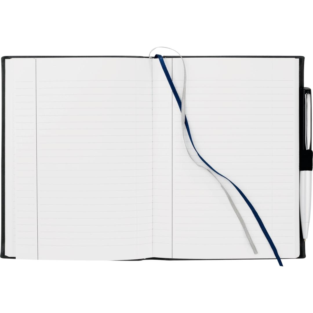 Fsc® mix 5 x 7 pedova™ bound journal Navy Blue front