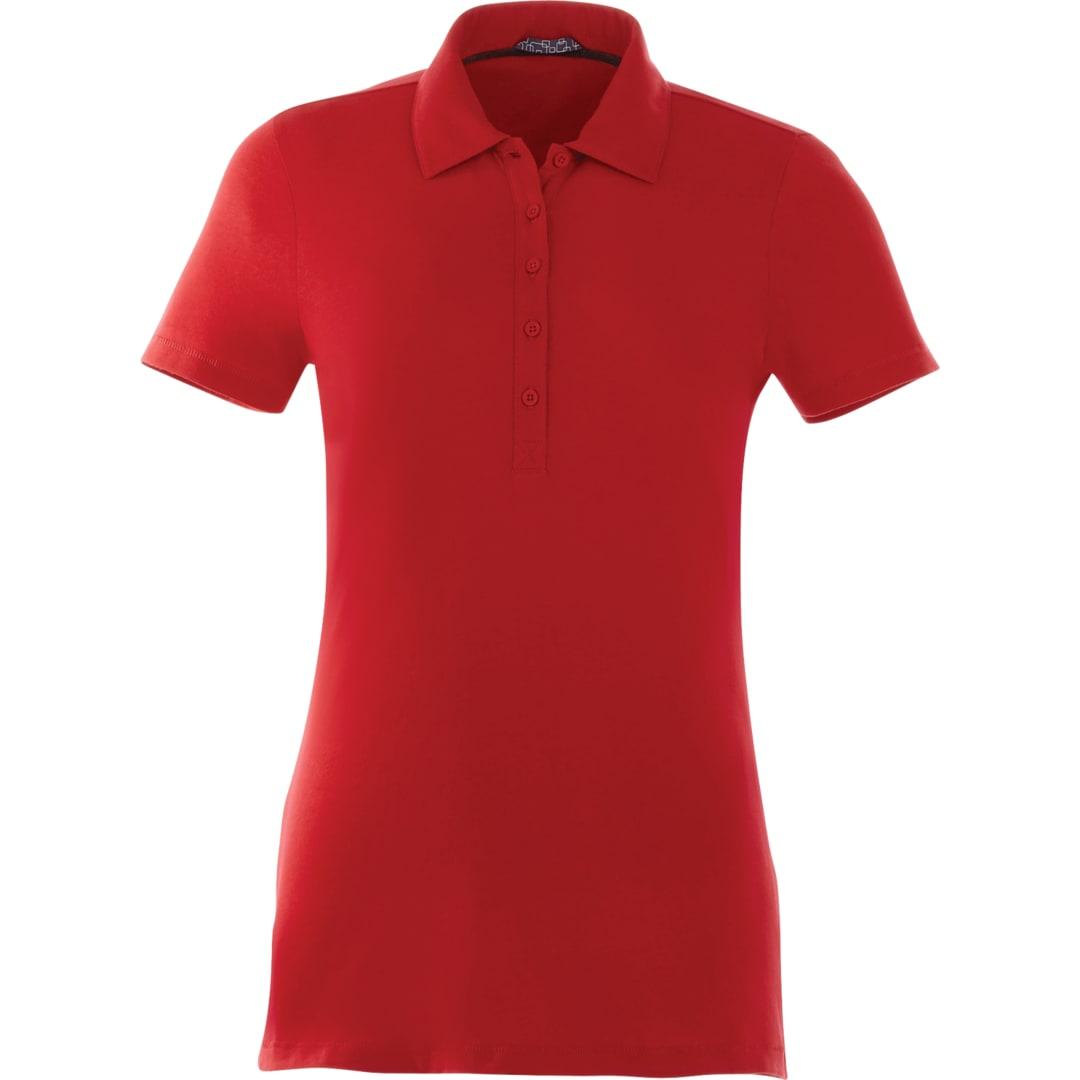 Womens acadia ss polo Dark Green miniatura 6