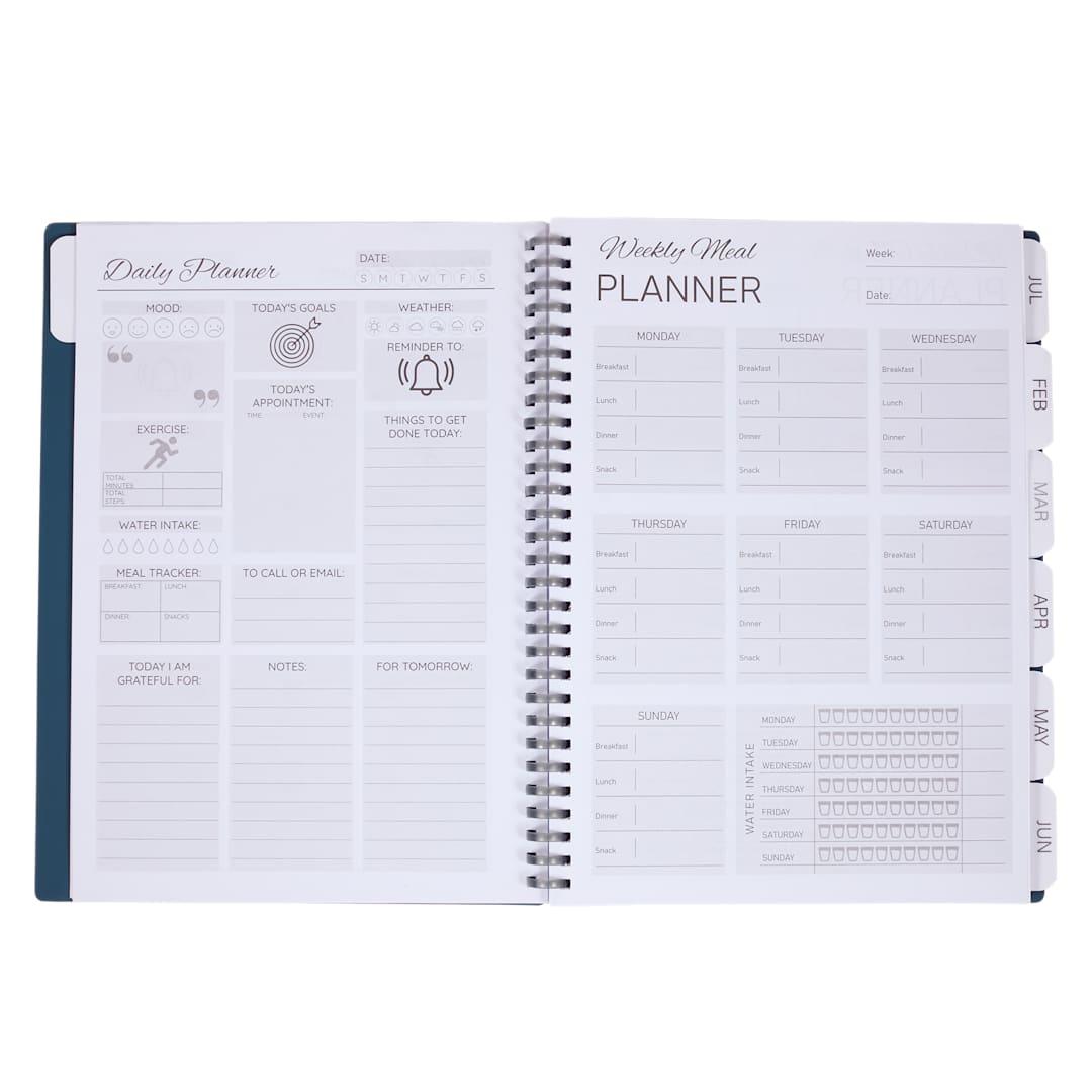Wellable™ plan well undated planner journal Navy Blue miniatura 22