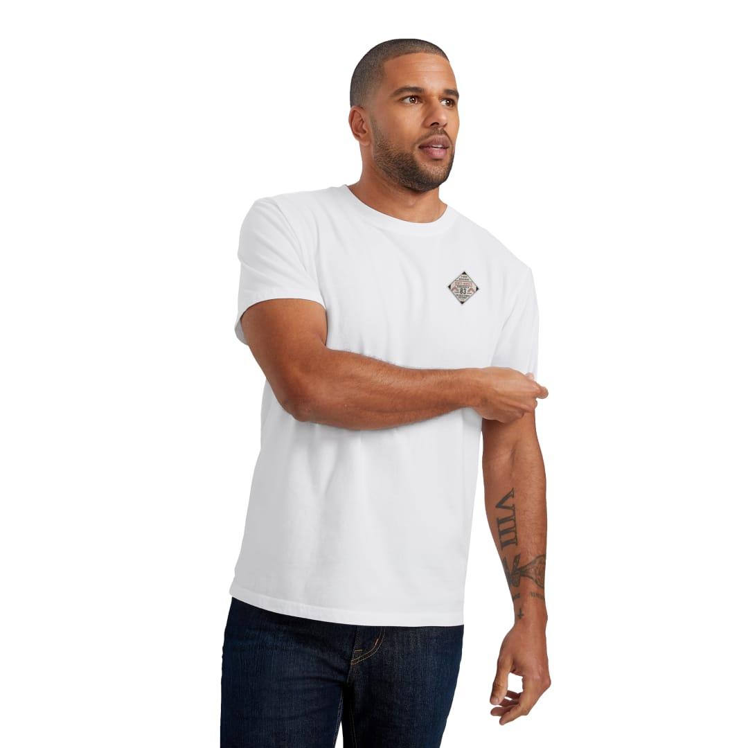 American giant classic cotton crew t - mens White miniatura 13