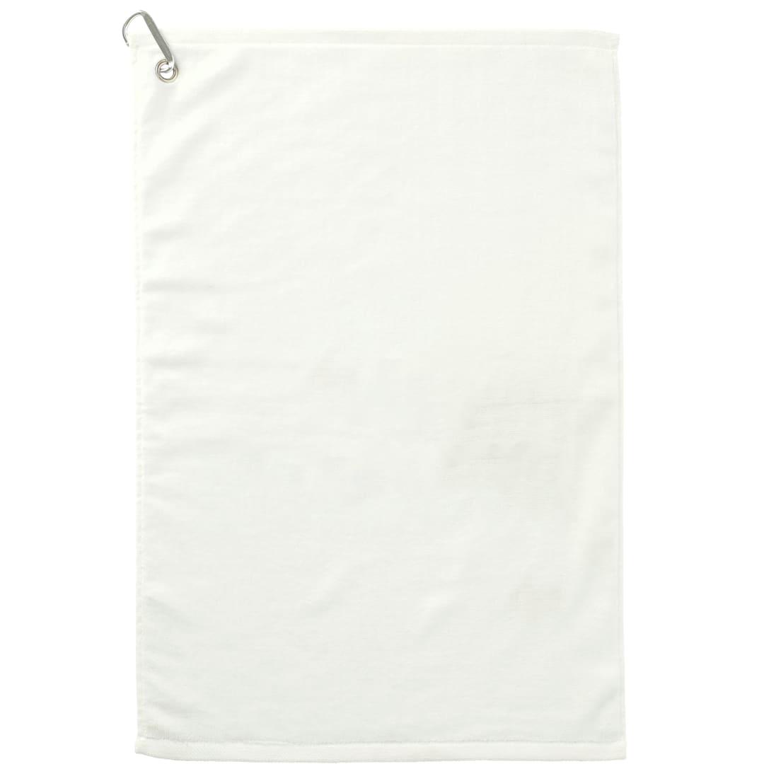 3.5 Lb./doz. 16x25in terry golf towel Black miniatura 6