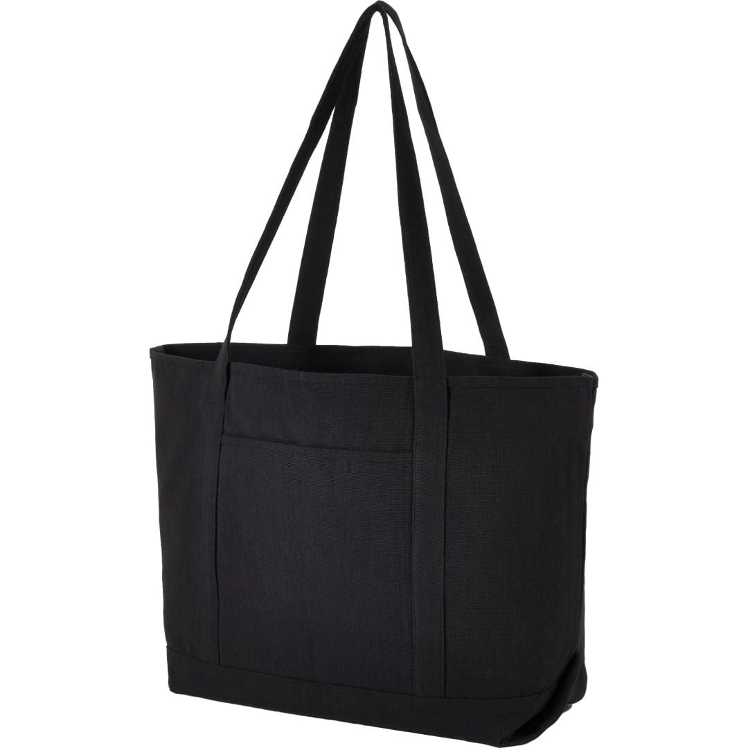 Repose 10oz recycled cotton tote Grey front