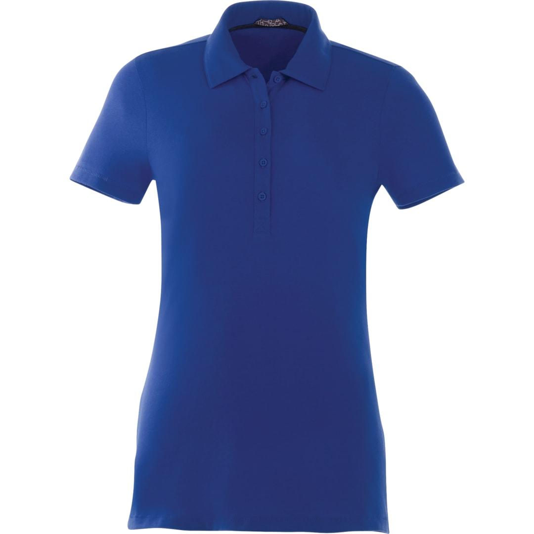 Womens acadia ss polo Dark Green miniatura 9