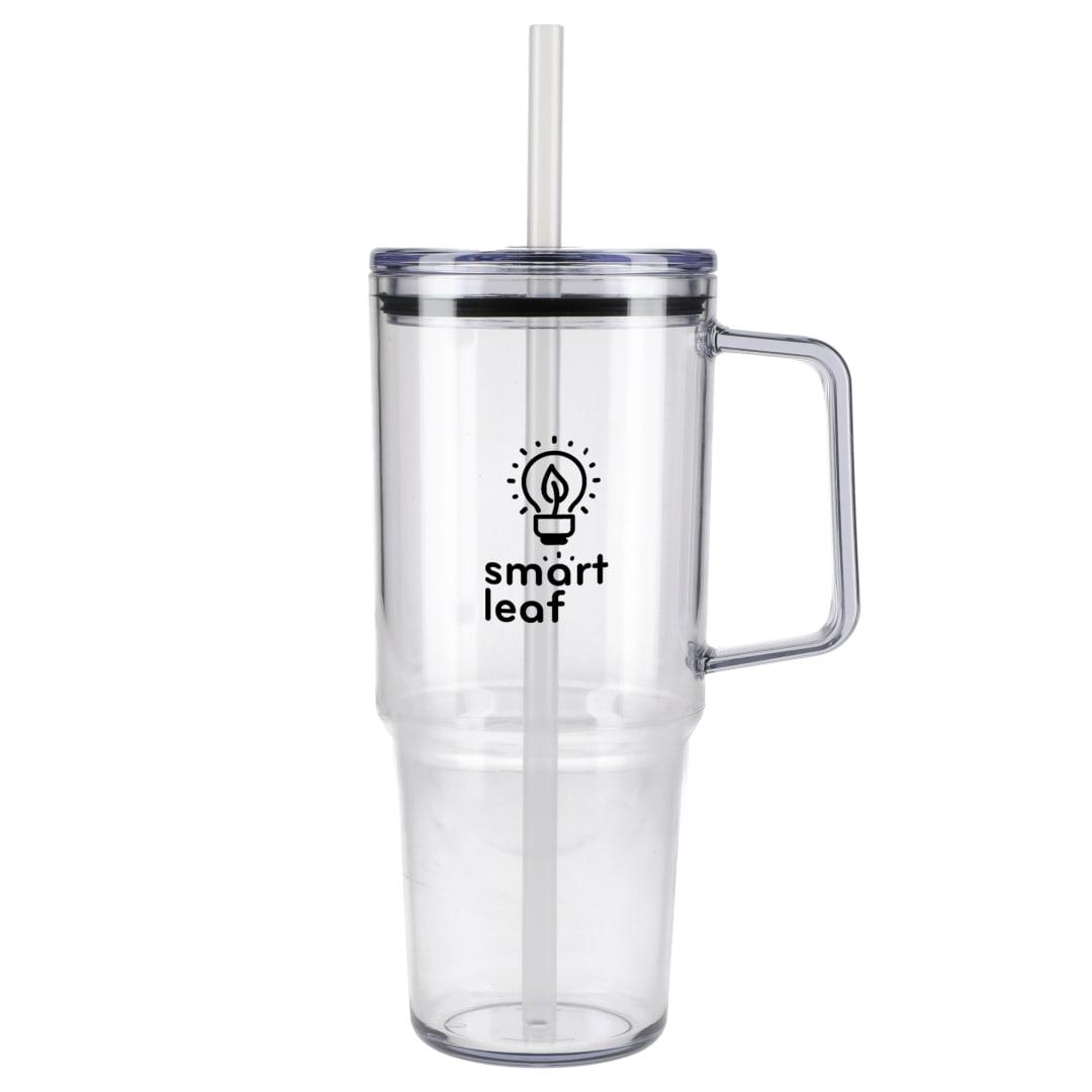 Lucien recycled acrylic travel mug 40oz Black miniatura 13