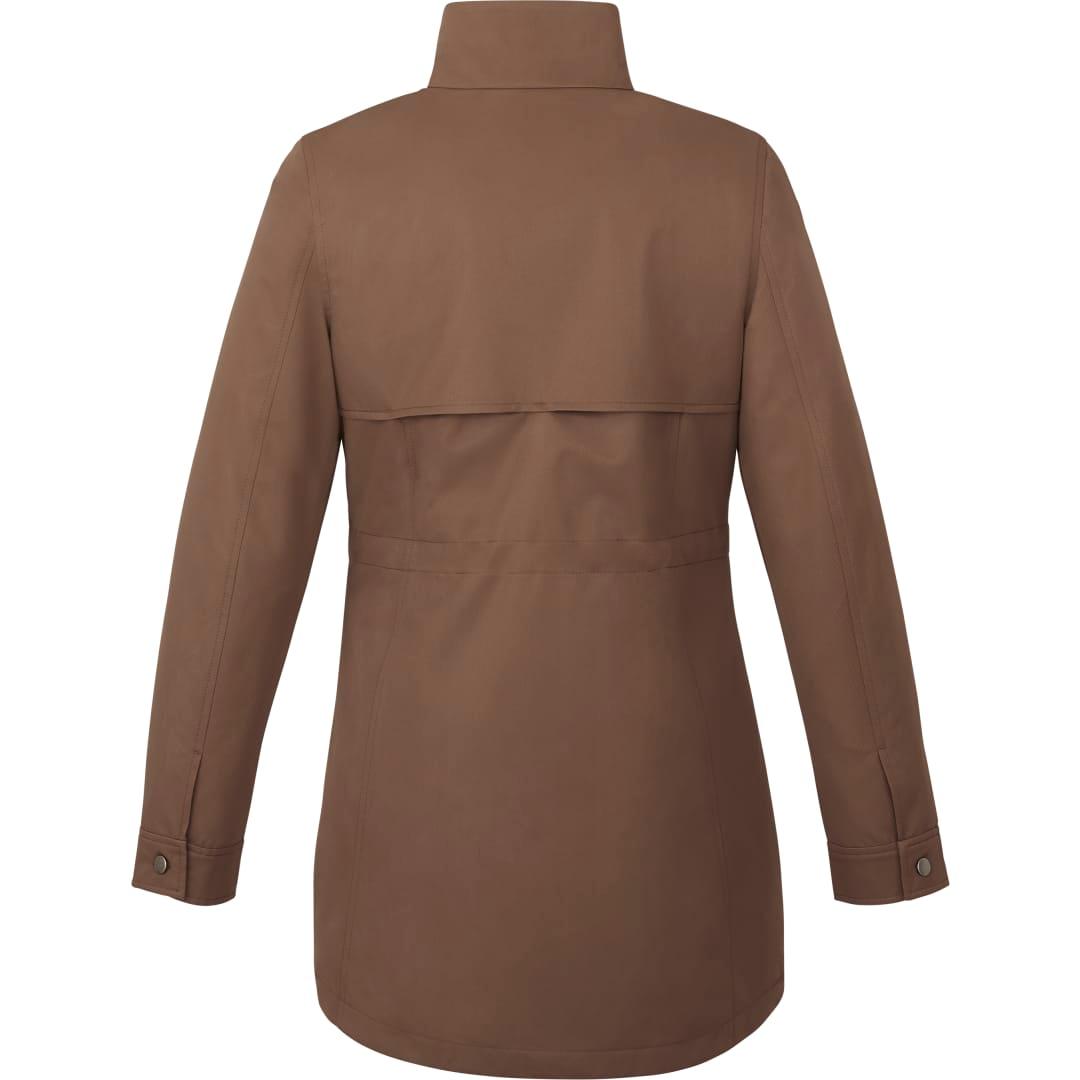 Womens hardy eco jacket Black front
