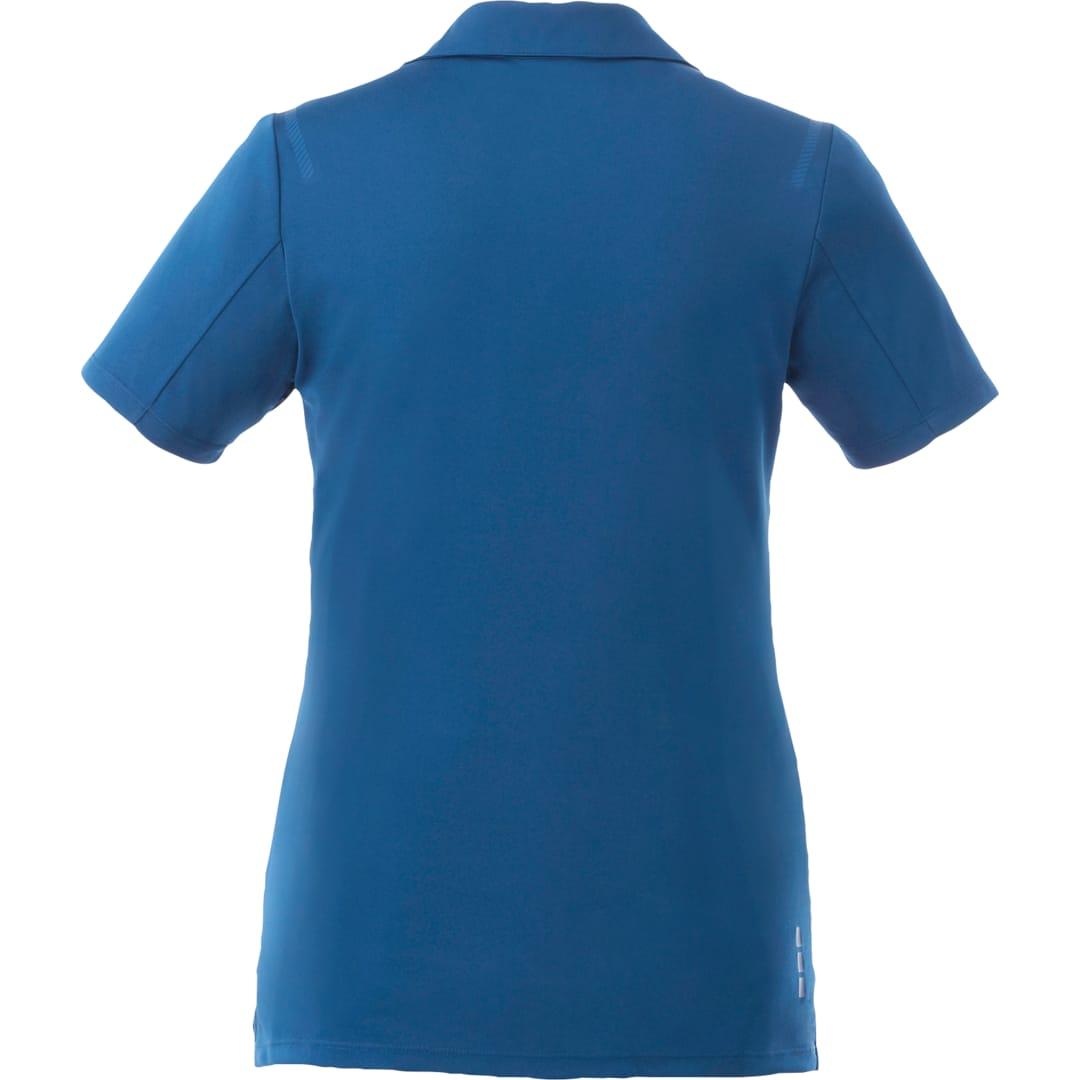 Womens next short sleeve polo Blue front