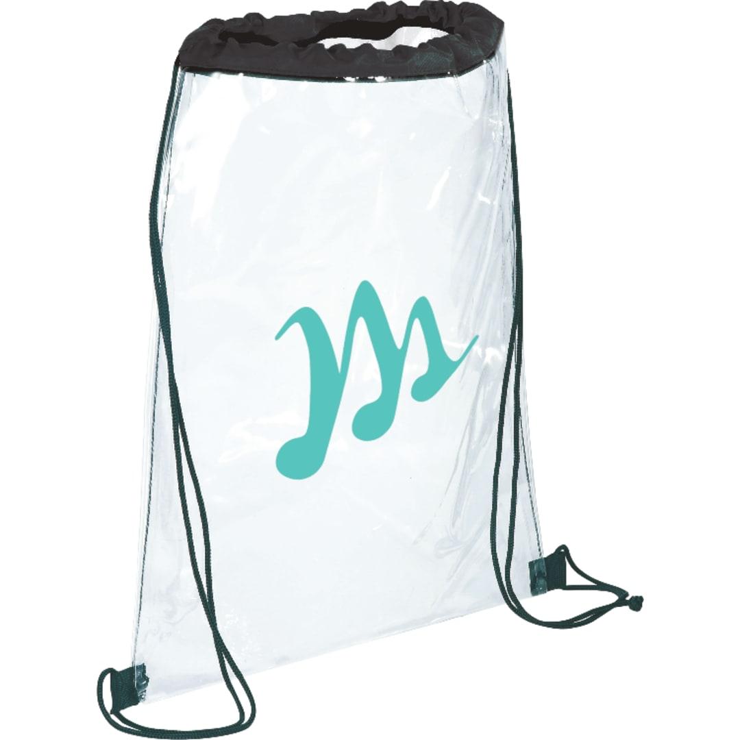 Rally clear drawstring bag Navy Blue miniatura 6