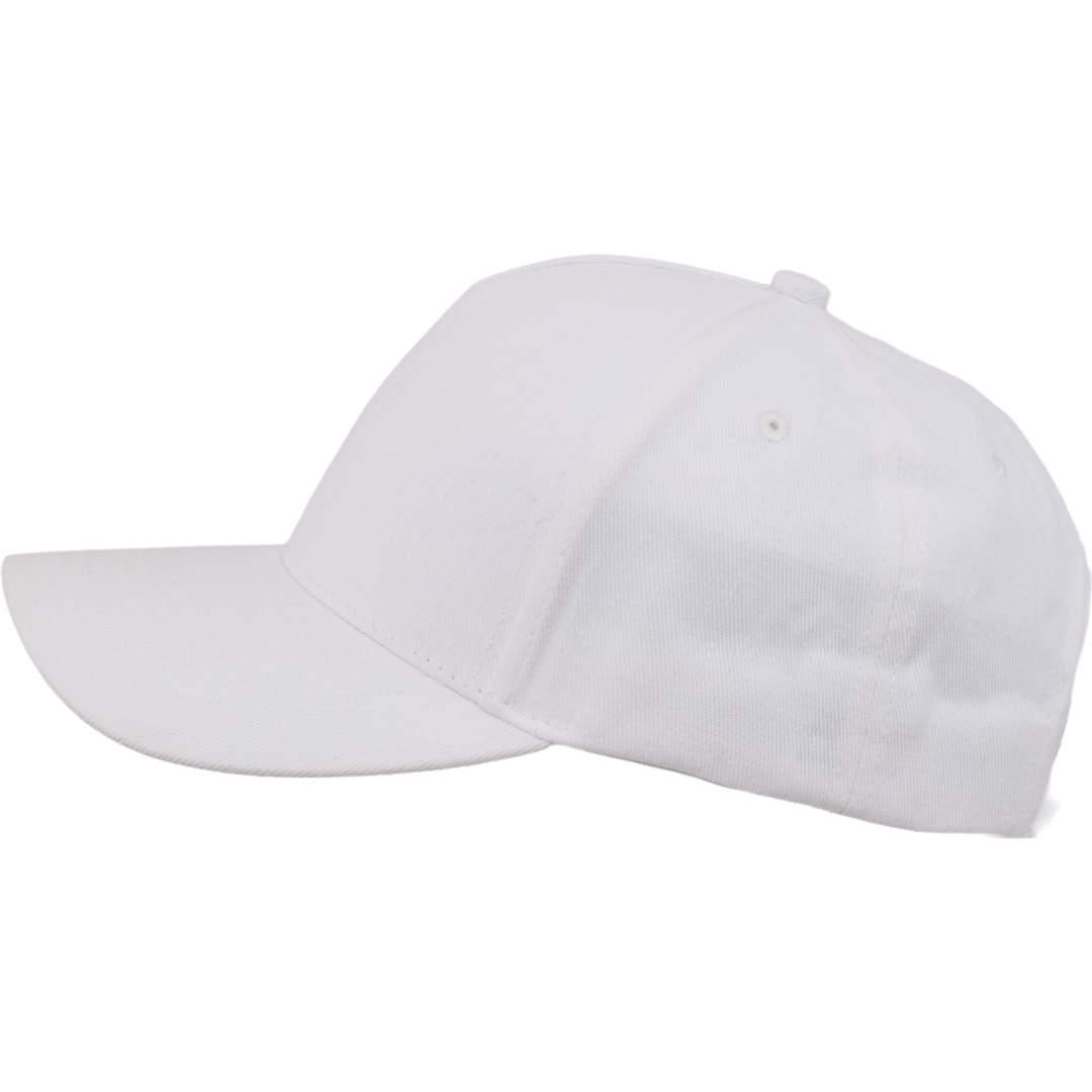 Recycled cotton twill 5 panel ballcap - unisex Black miniatura 3