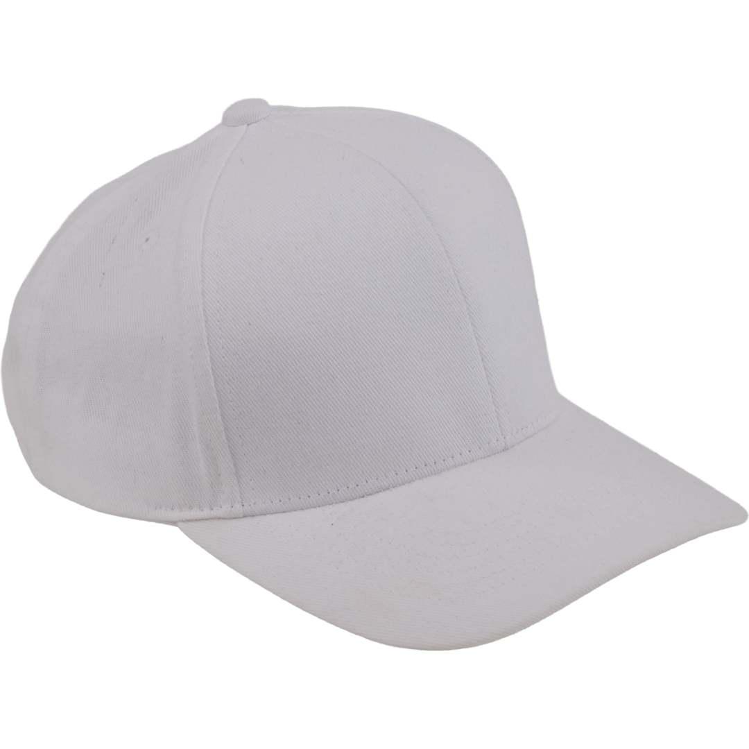 Recycled cotton twill 6 panel ballcap - unisex White miniatura 4