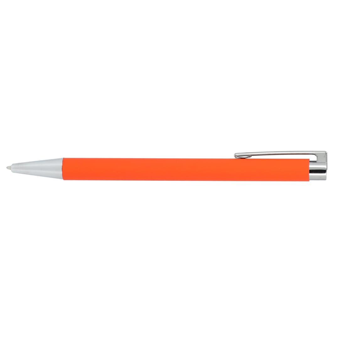Maxi recycled aluminum soft touch gel pen Black miniatura 21