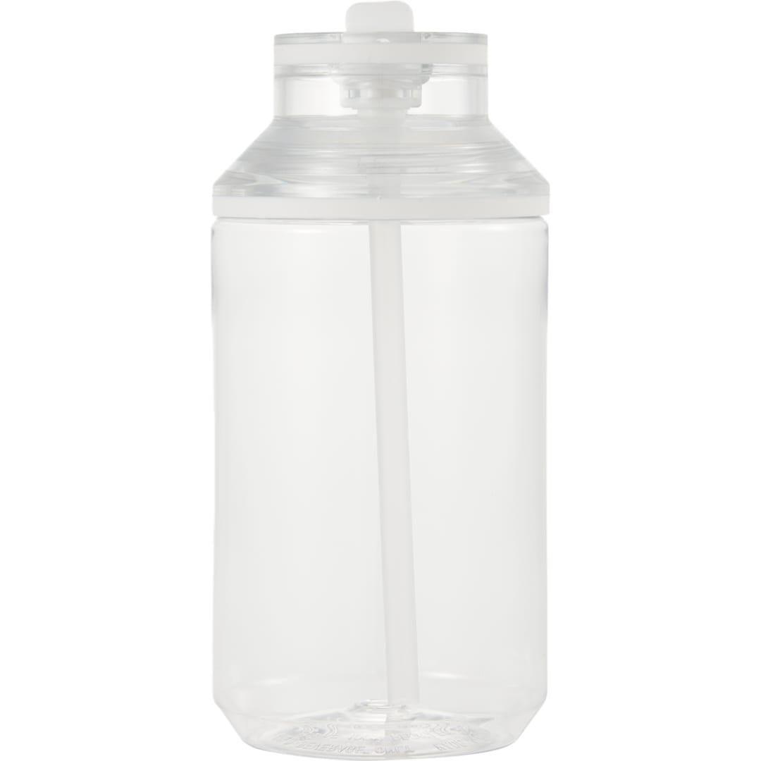 Zach recycled rpet sports bottle w/ straw 22oz Clear thumbnail 5
