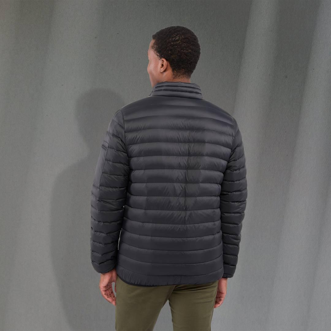 Mens whistler light down jacket Black miniatura 23
